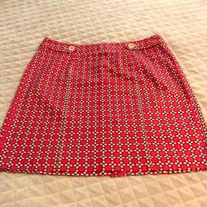 Talbots cotton skirt!